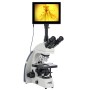 Microscopio trinocular digital Levenhuk MED D40T LCD