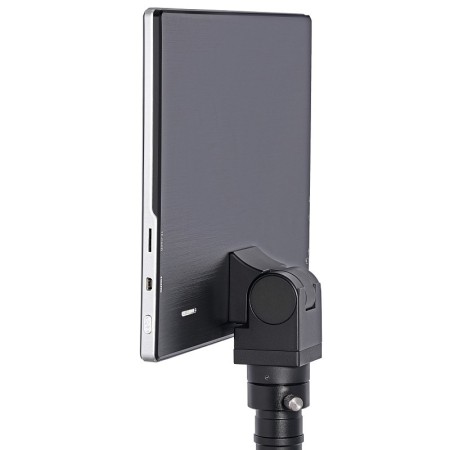 Microscopio trinocular digital levenhuk med d40t lcd