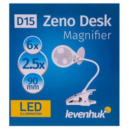 Levenhuk zeno bureau d15 vergrootglas