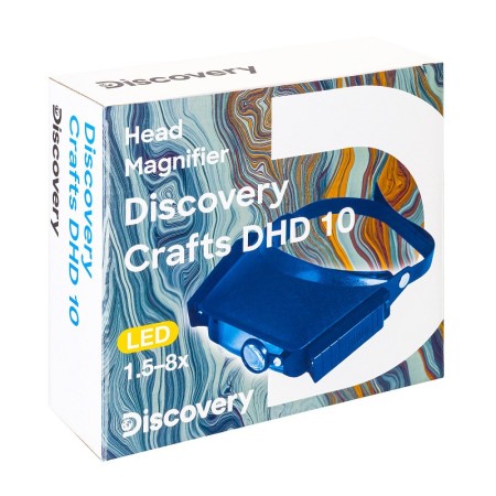 Lupa frontal levenhuk discovery crafts dhd 10