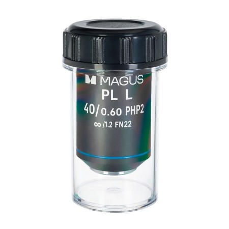 Magus 40hp 40х/0.60 plan l phase php2 ∞/1.2 wd 3.5mm lens