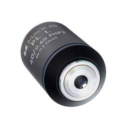 Magus 40hp 40х/0.60 plan l phase php2 ∞/1.2 wd 3.5mm lens