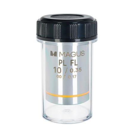 Magus 10plfl 10х/0.35 plan fl ∞/0.17 objetivo