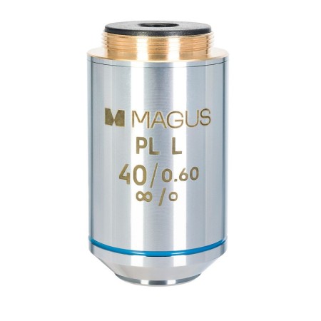 Lente magus 40pll 40х/0,60 plan l wd 3,98 mm