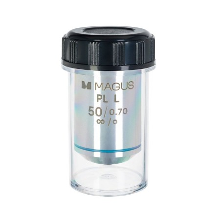 Obiettivo magus 50pll 50х/0,70 plan l wd 3,68 mm