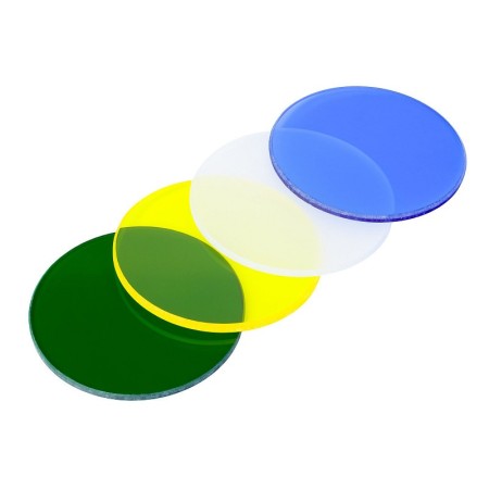 Farbfiltersatz MAGUS LF4 (blau, grün, gelb, satiniert)