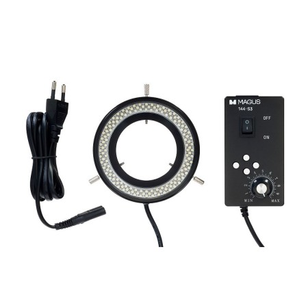 Luce ad anello magus led 144-s4 con controllo settoriale