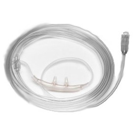 Standard adult O2 nasal cannula length 2.1 MT, tube diameter 5 mm