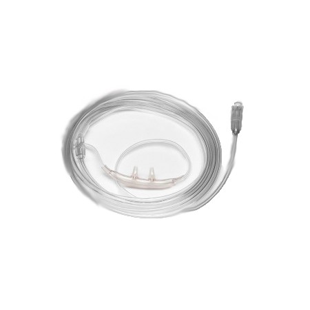 Standard adult O2 nasal cannula length 2.1 MT, tube diameter 5 mm