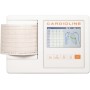 Cardioline ecg100l tecla sensível ao toque eletrocardiografo + software easyapp para pc + interpretação glasgow