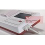 Cardioline ecg100l tecla sensível ao toque eletrocardiografo + software easyapp para pc + interpretação glasgow