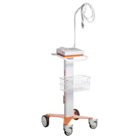 Carrello per ecg cardioline ecg100l, ecg100+ e ecg100s