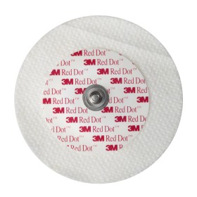 Non-woven fully gelled electrodes for ECG Holter 60 mm RED DOT 2238 - Pack. 50 electrodes