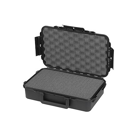 Airtight suitcase with pre-cubed sponge