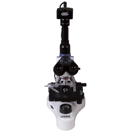 Microscopio trinoculare digitale levenhuk med d10t