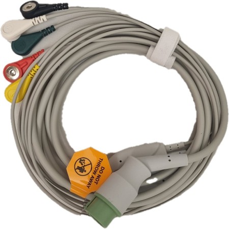 Cavo ecg 5 derivazioni per rescue life 7