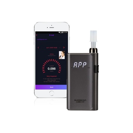 Alco-8800 bluetooth félprofesszionális hordozható digitális alkoholszonda