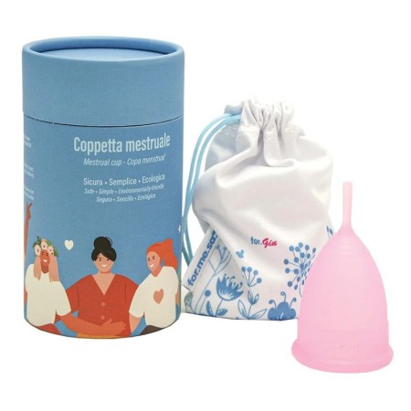 Menstruatiecup maat s, roze kleur