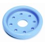Perforated silicone bowl pessary