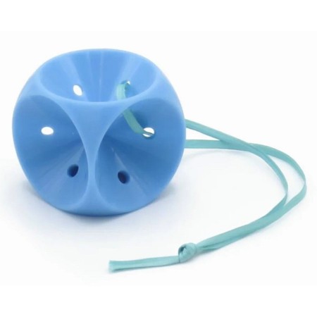 Pessaire cubique en silicone perforé