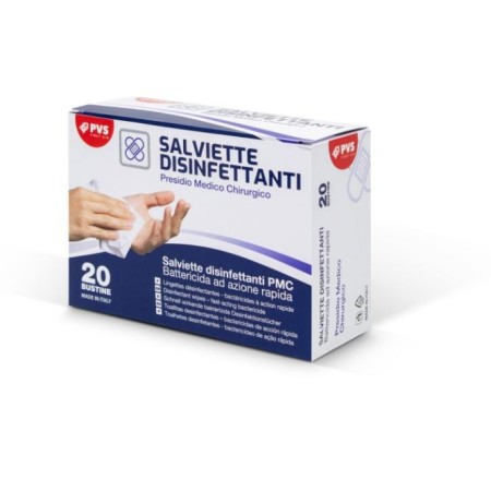Box da 20 salviette disinfettanti pmc
