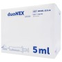 Seringă fără ac 5 ml duonex cu con luer excentric - 100 de bucăți