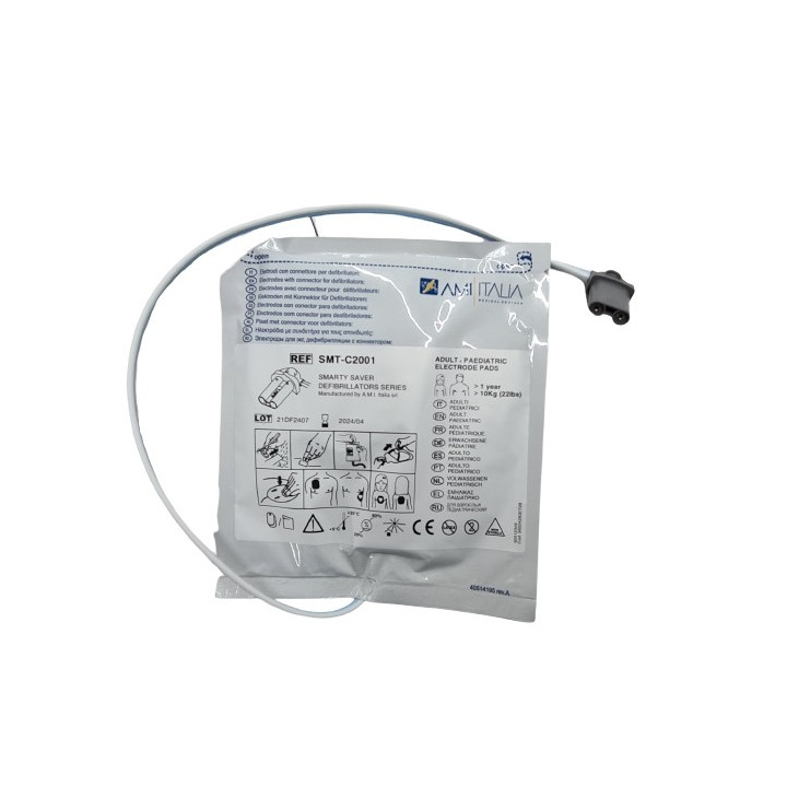 Paar SMARTY SAVER Defibrillator-Pads