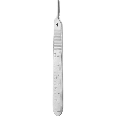 Aesculap scalpel handle no. 3 125mm with ruler - 1 pc.