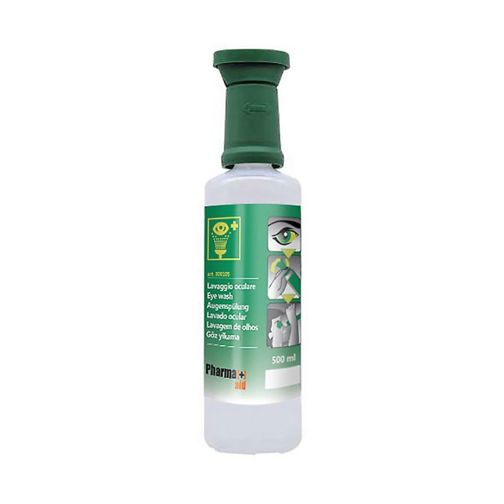 Solution saline stérile pour lavage oculaire 500 ml