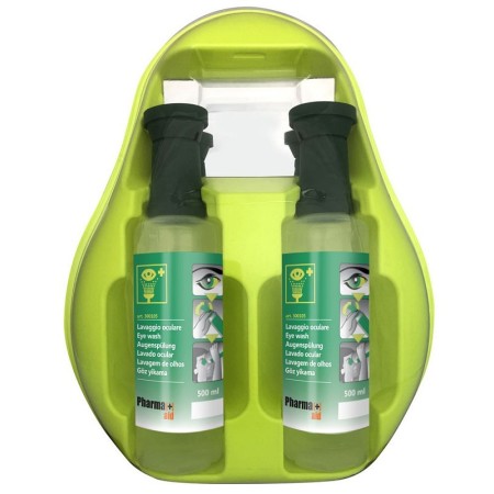 Station de lavage oculaire eyewash fluo
