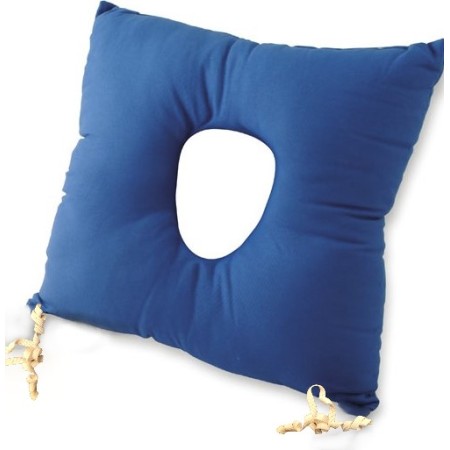 Pernă din silicon cu fibră tubulară și orificiu central 40x40