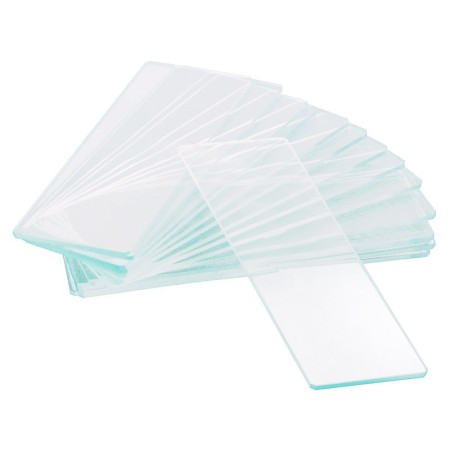 Levenhuk g50 1h enkele lege objectglaasjes, 50 stuks.