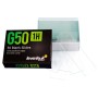 Levenhuk g50 1h enkele lege objectglaasjes, 50 stuks.