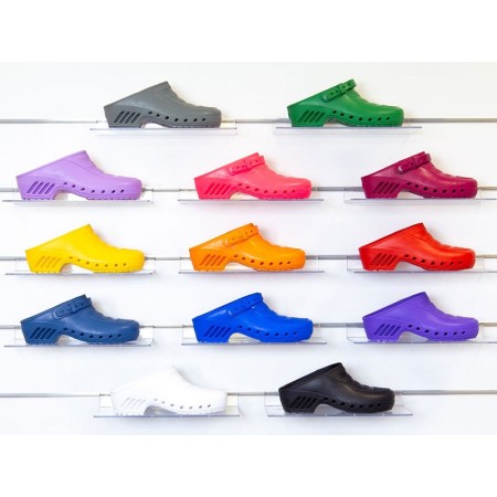 Clogs - with/without holes with strap - colour/size on request - 1 pair