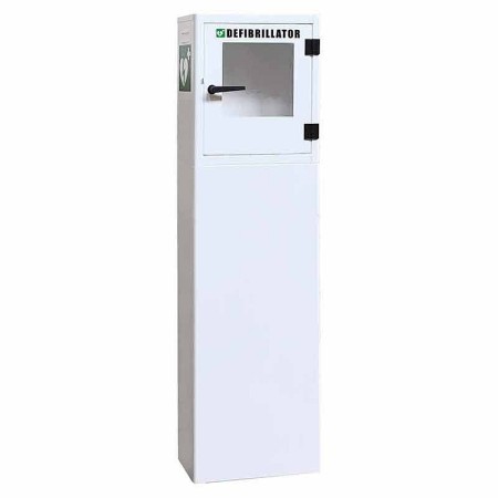 Étui pour défibrillateur avec alarme, avec support