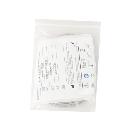 Ekg svodový vodič - 5 knoflíkových elektrod - volitelné pro 54300 - 1 ks.