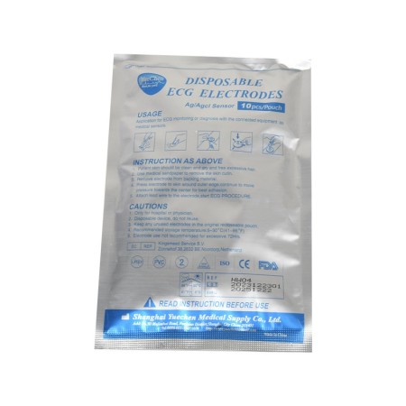Jednorázové ekg elektrody – dospělí – náhrada za 54300 – balení po 10 kusech.