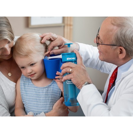 Kit d'irrigation auriculaire par spray otoclear aquabot - flacon de 650 ml - 1 kit