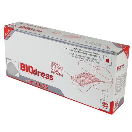 Steriler klebeverband 10x25 cm - packung mit 25 stück.