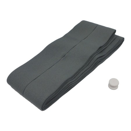 Opakovaně použitelné popruhy na fetální monitor 6x150 cm - šedé - bal. 10 ks.