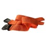Seat belt 1 piece - orange polypropylene - plastic buckle available march 2025 - 1 pc.