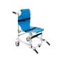 Chaise de transport gima - pliante - bleue - 1 pièce