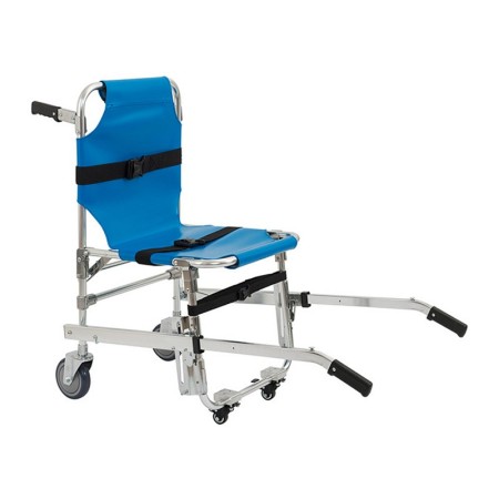 Chaise de transport gima - pliante - bleue - 1 pièce