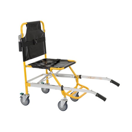 Gima transport chair - folding - yellow/black - 1 pc.