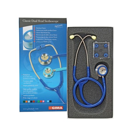 Duophone "classique" - lyre bleue - 1 pc.