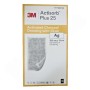 3m actisorb plus 25 förband med aktivt kol och silver, map190, 10,5 cm x 19 cm - 10 st.