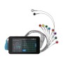 Pcecg-500 handheld-elektrokardiograph mit glasgow-interpretation