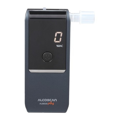 Alcoholímetro digital portátil personal alco-8000 plus