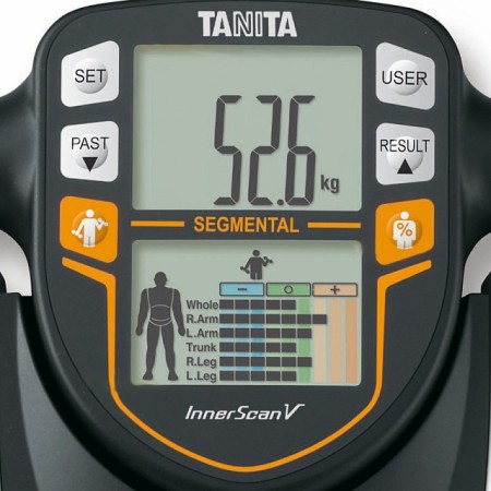 Cântar electronic de baie tanita innerscan bc545n cu 8 electrozi și analiză a masei corporale