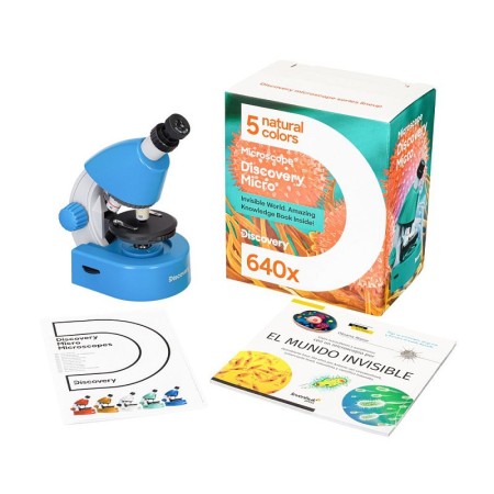 Levenhuk discovery micro-microscoop met boek